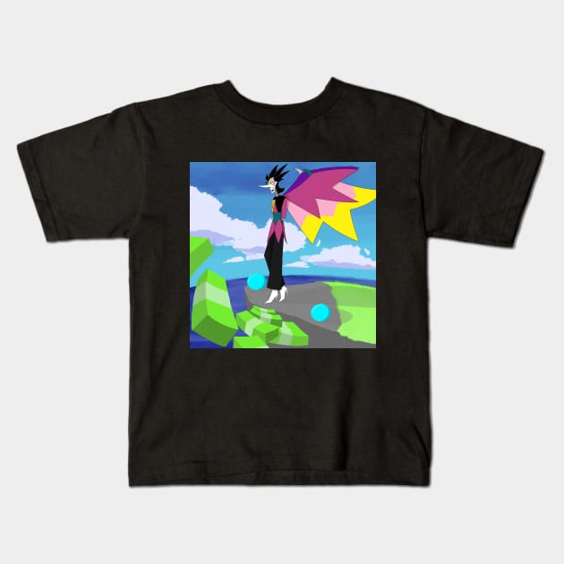 Spammiku Kids T-Shirt by Smol Might Designs